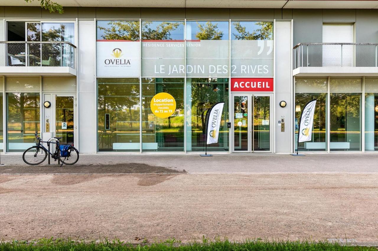 Ovelia Strasbourg - Les Jardins Des Deux Rives Apartment Bagian luar foto